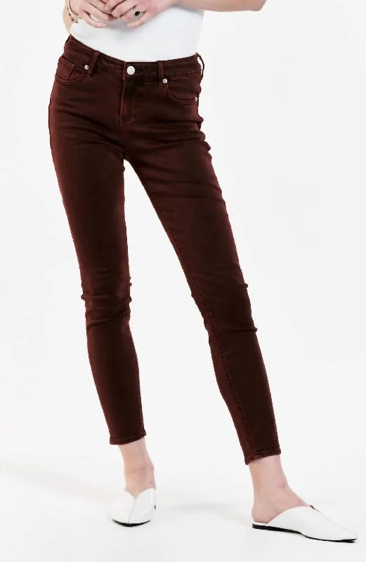 Today Only Gisele Skinny Jean In Brown