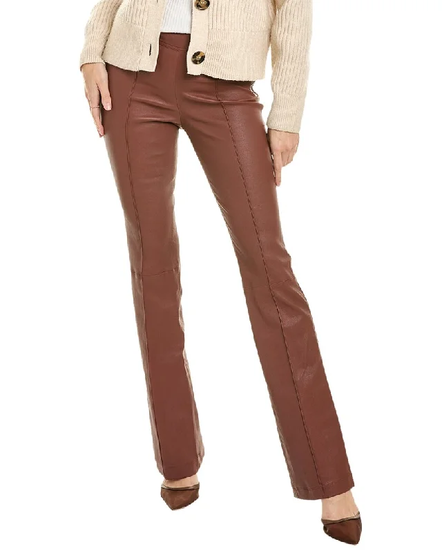 Weekend Special Helmut Lang Bootcut Leather Pant