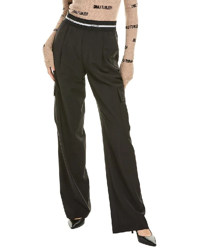 Massive Deals Helmut Lang Cargo Wool-Blend Pant