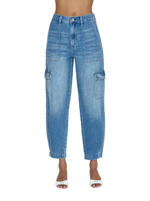 Daily Deals Josephine High Rise Tapered Cargo In Paradigm