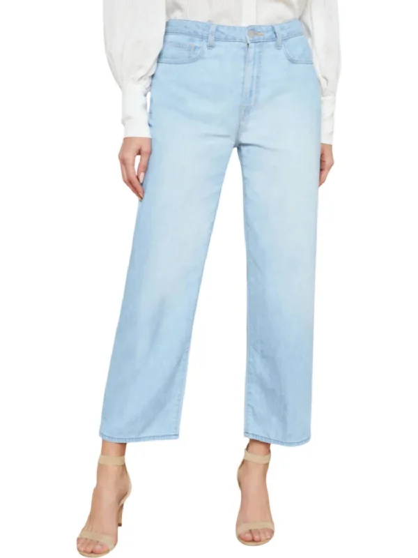Amazing Deals June Cropped Stovepipe Jeans In Dakota