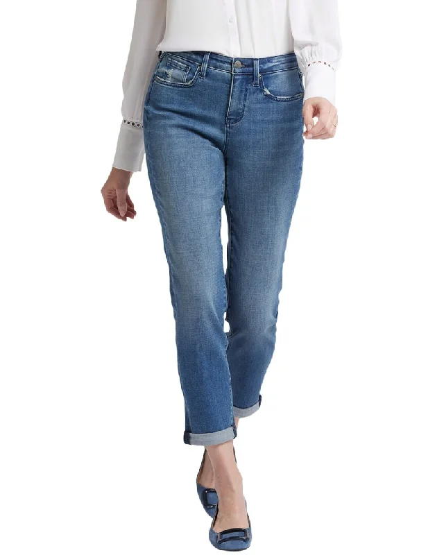 Don't Wait NYDJ Petite Margot Cascade Wave Girlfriend Jean