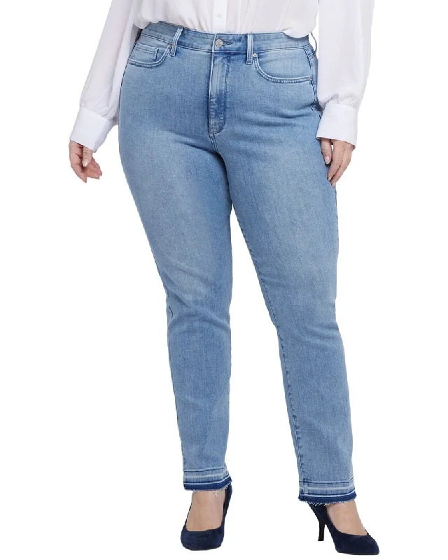Unmissable Offer NYDJ Plus Marilyn Big Skies Straight Leg Jean