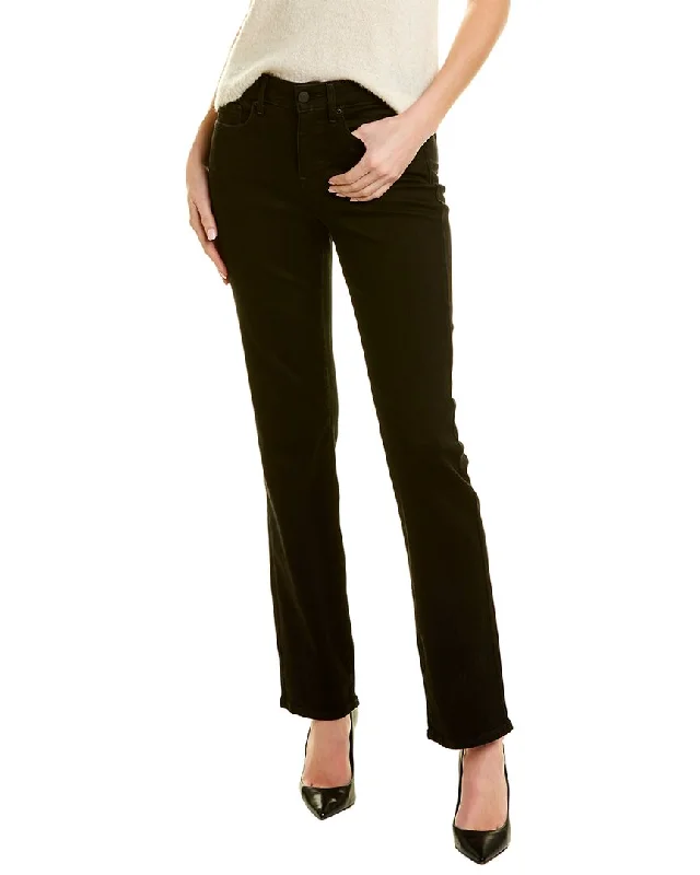 Members Only NYDJ Straight Black Crop Jean