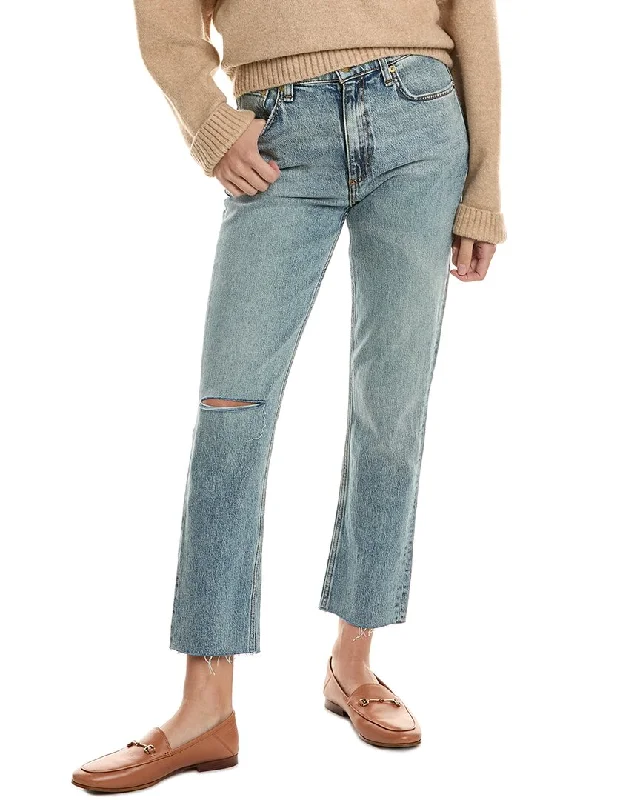 Extra Discounts rag & bone Wren High-Rise Slim Straight Leg Jean
