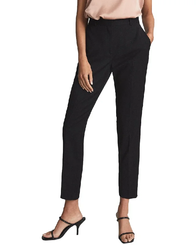 Overstock Reiss Hayes Slim Leg Tailored Wool-Blend Trouser