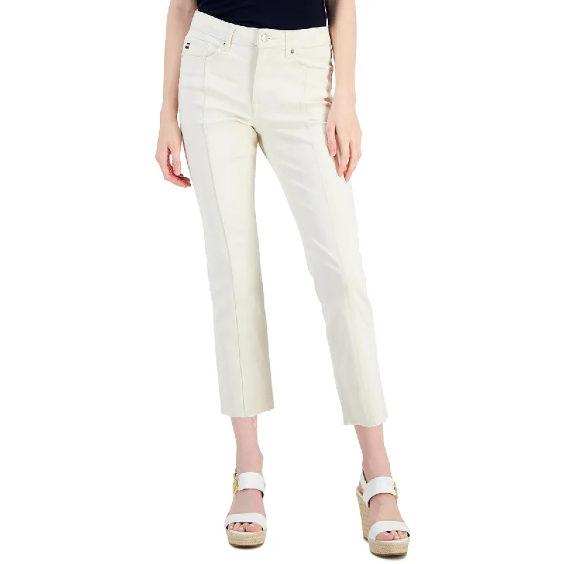 Mega Sale Tribeca Womens Cropped Straight Leg Ankle Pants
