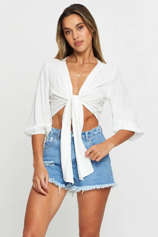 Referral Discount White Bolero