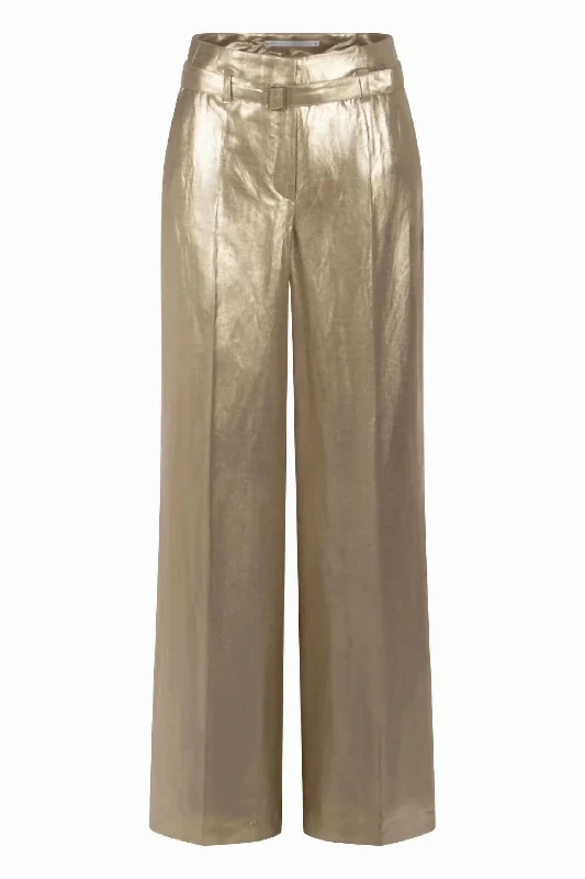Shop and Save Women's Anais Pants In Gold