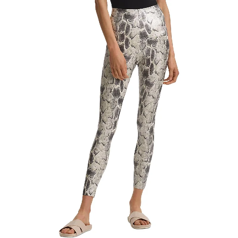 Steals and Deals Womens Faux Leather High Waist Leggings