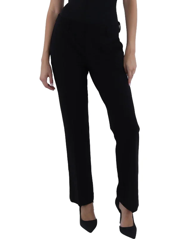 YEAR-End Clearance Womens Mid-Rise Office Flared Pants