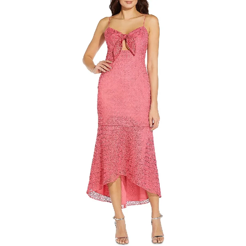 Special Price Aidan by Aidan Mattox Womens Eyelet Maxi Sheath Dress