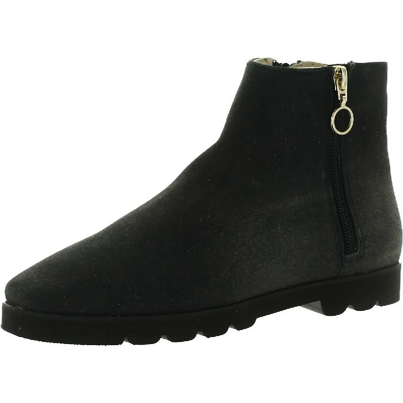 Instant Discount Amalfi by Rangoni Womens Gigi Square Toe Double Zipper Ankle Boots