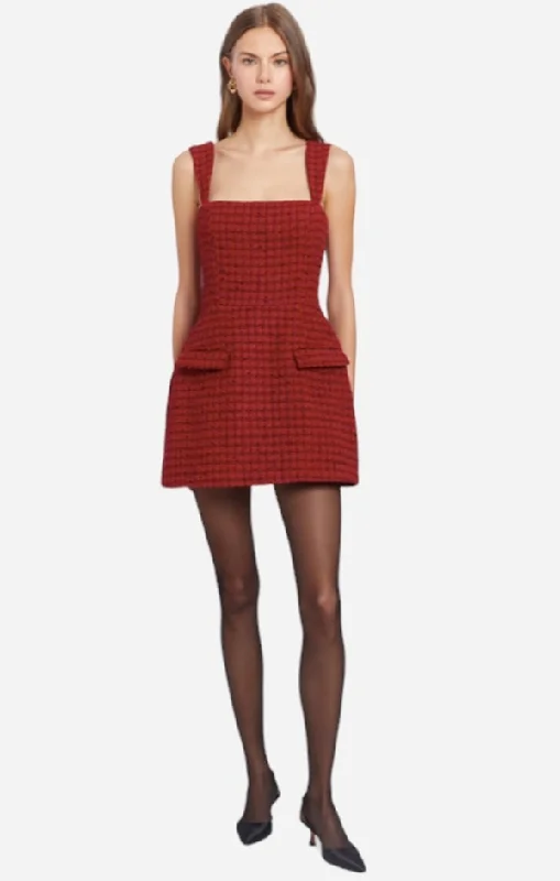 Markdowns Bethany Skort Romper in Durham Tweed