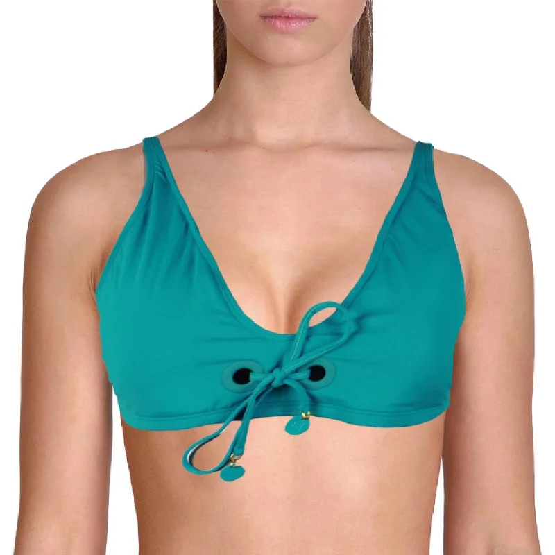 Bleu Rod Beattie Womens Knot-Front Bikini Swim Top Separates