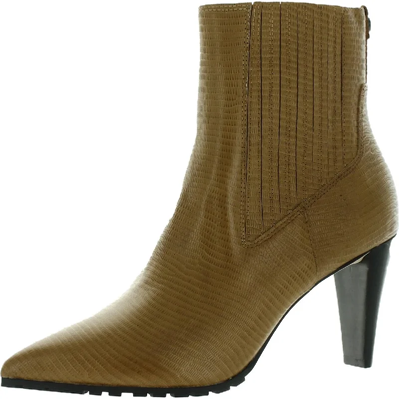 Early Access Donald J. Pliner Womens Deniz 82 Leather Pointed Toe Ankle Boots