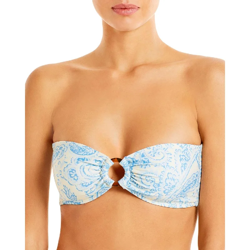 Special Buy Faithfull the Brand Womens Faye O-Ring Bandeau Bikini Swim Top