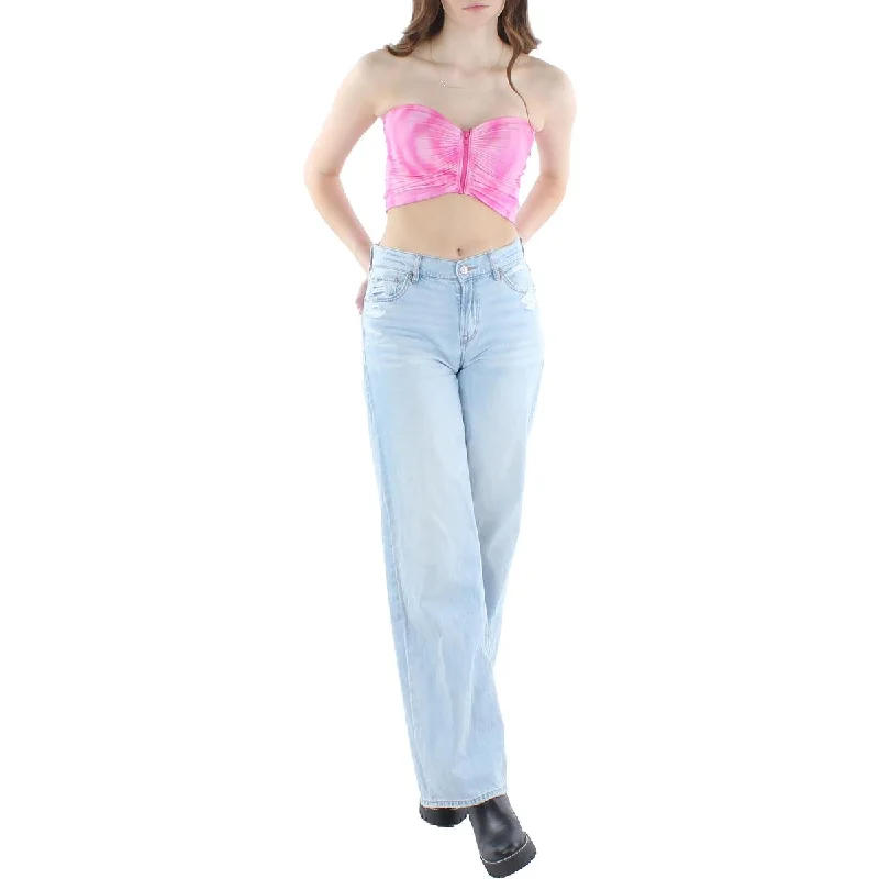 Mega Sale Ganni Womens Zip Up Short Cropped