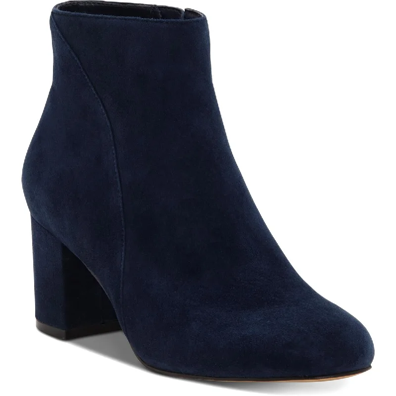 Price Reduction INC Womens Floriann Solid Booties Ankle Boots