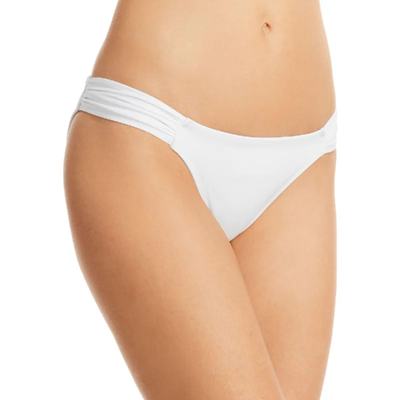 Deal Frenzy Joues de Sable Womens Sophia Ruched Foldover Swim Bottom Separates