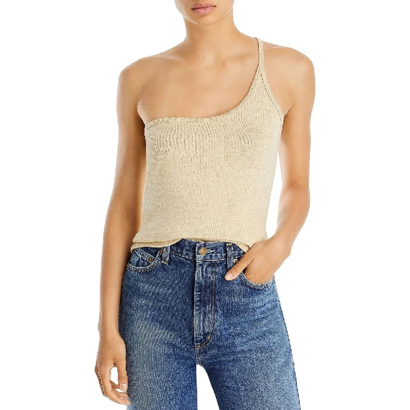Huge Discounts LNA Clothing Womens One-shoulder Casual Cami