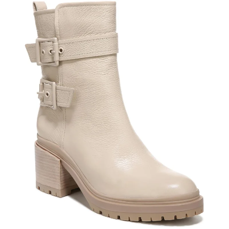 Buy More, Save More Naturalizer Womens Trina Buckle Block Heel Motorcycle Boots
