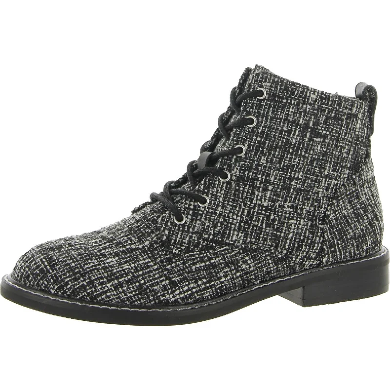 Great Deals NYDJ Womens Eileen Ankle Knit Combat & Lace-up Boots