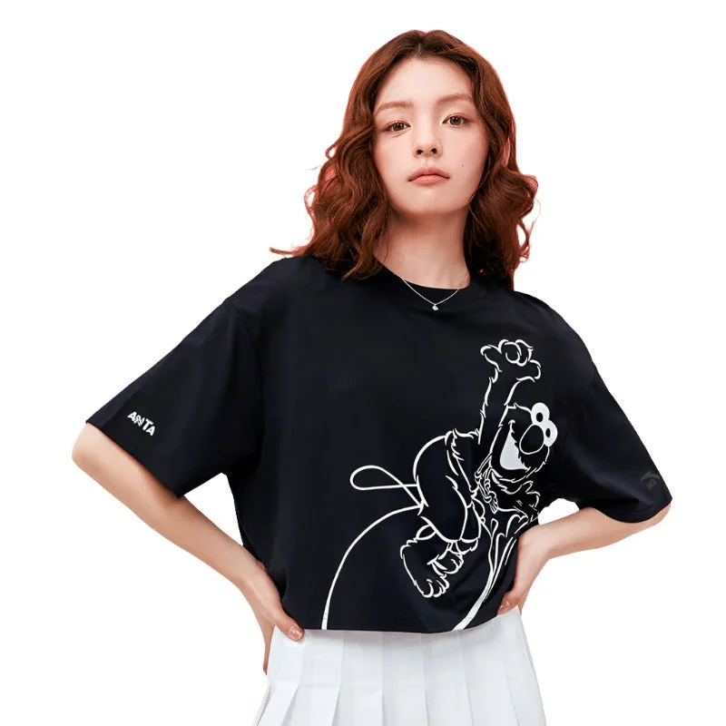 Buy Now ANTA Women's IP Sesame Street Lifestyle SS Tee Shirt