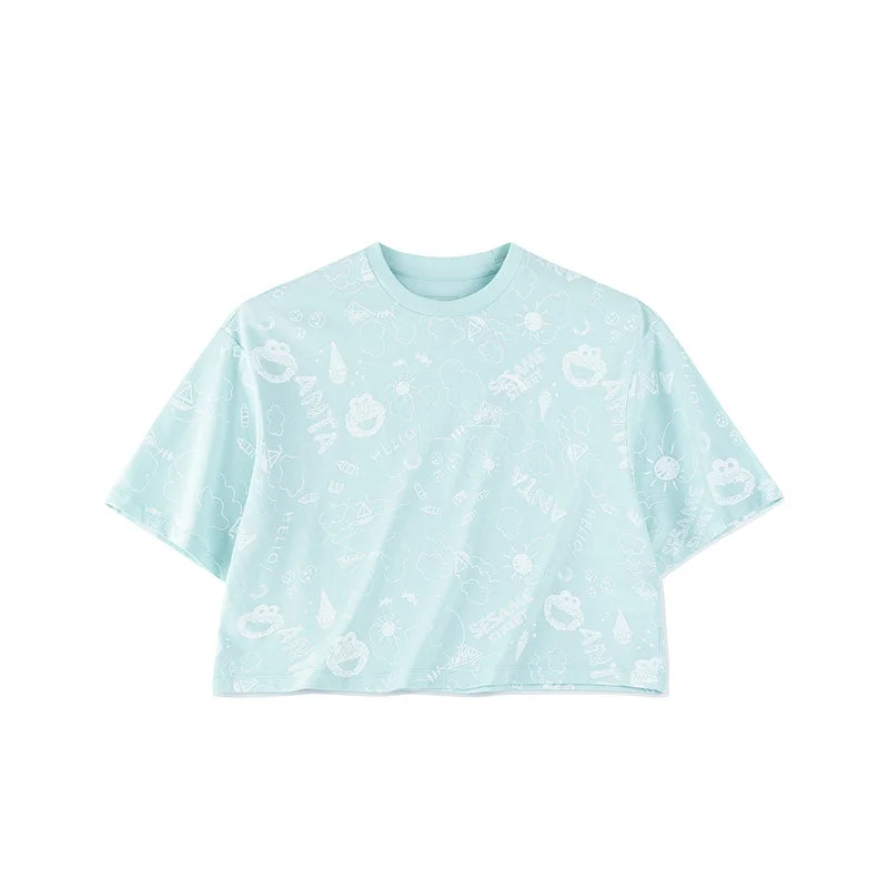 Price Drop ANTA Women's IP Sesame Street Lifestyle SS Tee Shirt