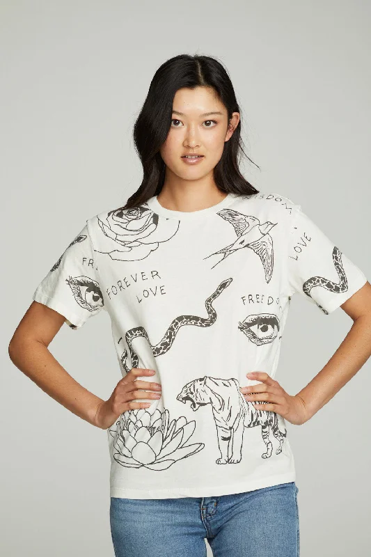 Can't Miss Cherish Forever Crew Tee
