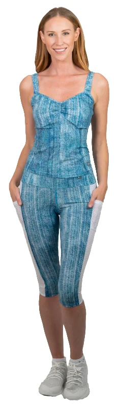 Closeout Sale Denim Corset Cami