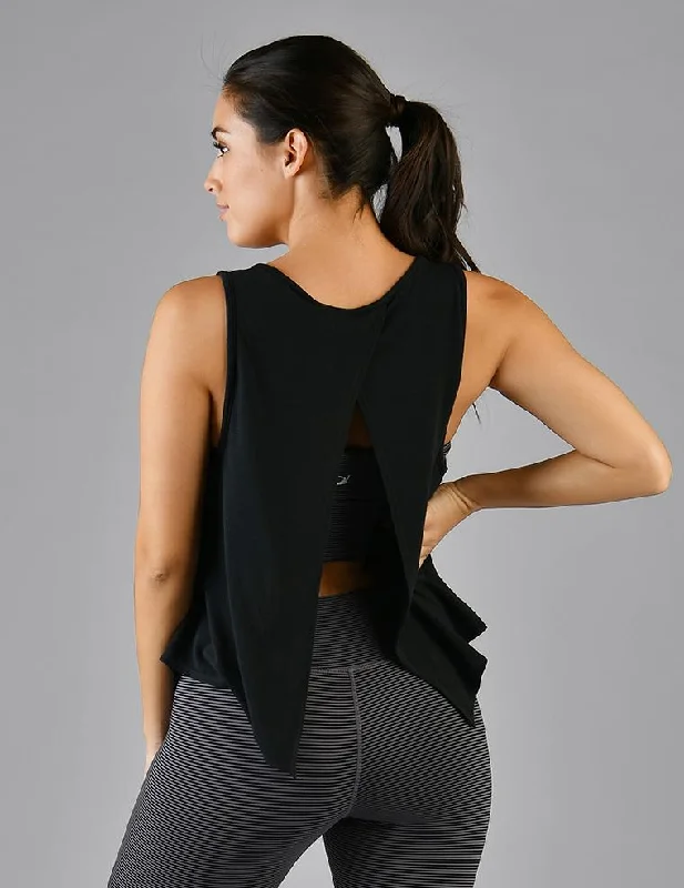 Online Only Glyder Free Spirit Tank - Black
