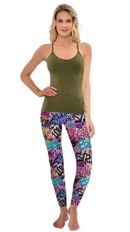 Bonus Savings Graffiti Full Leggings