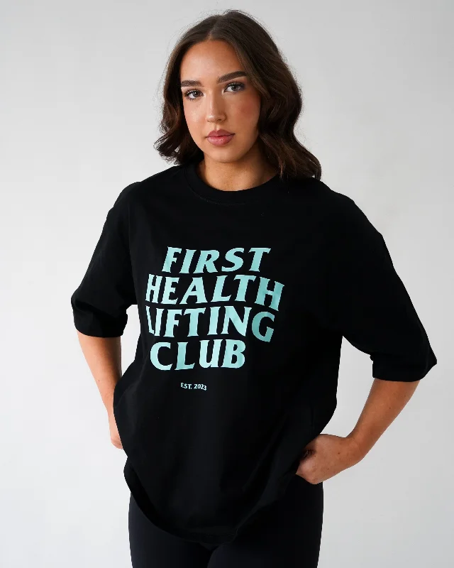 Mega Deal Lifting Club Tee -  Black