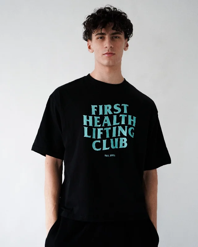 Savings Alert Lifting Club Tee - Black