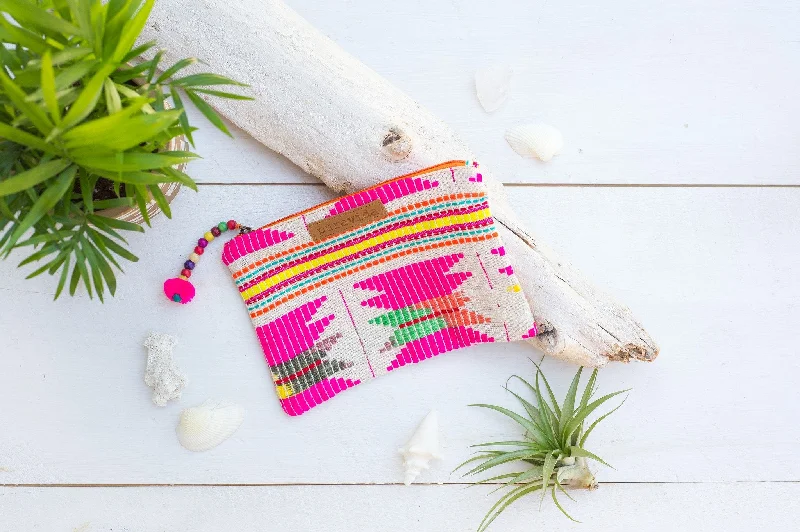 Weekend Special Pura Vida Neon Indian Pouch
