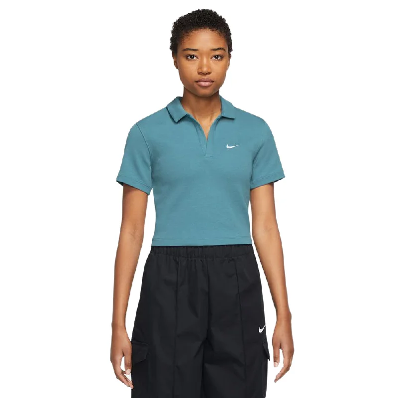 Markdowns Nike Women's Sportswear Essential Short-Sleeve Polo Top