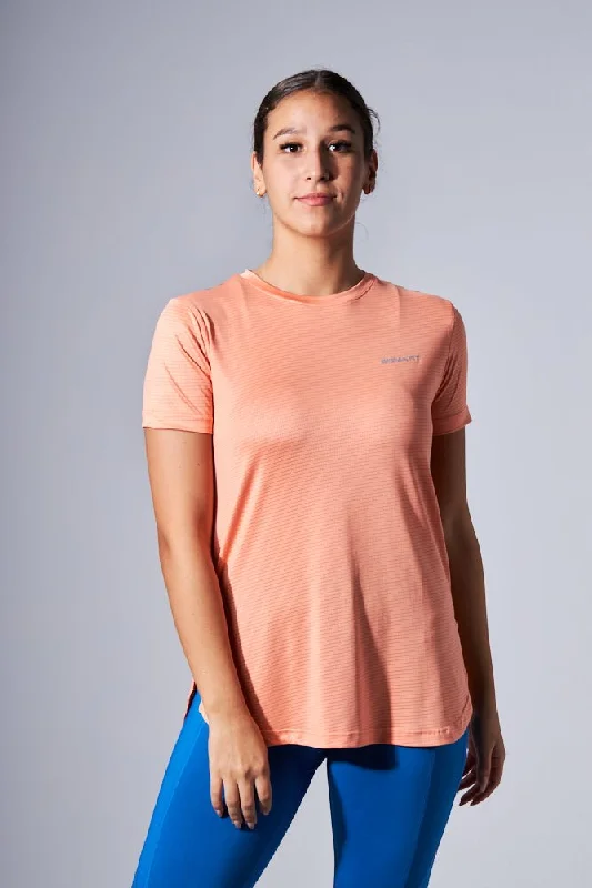 Price Meltdown Peach Pink LiteRun Performance Tee