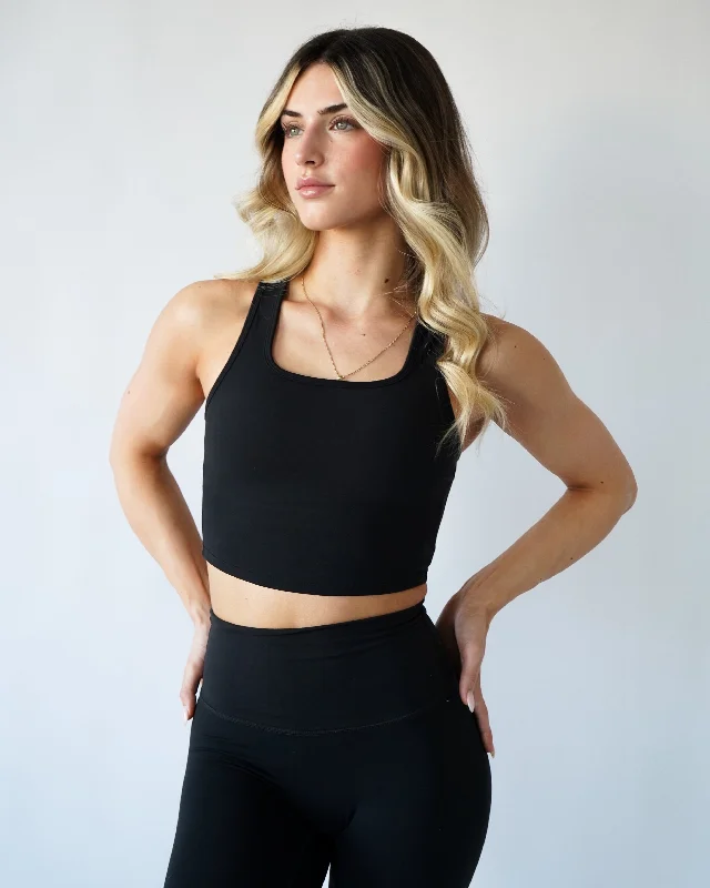 Steals and Deals Performance Racerback Top -  Black