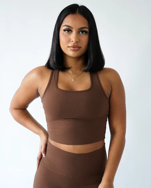 Sale Event Performance Racerback Top - Clay