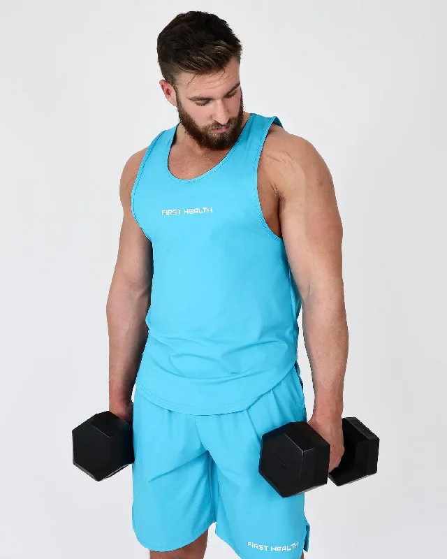 Act Fast Performance Tank Top - Sky