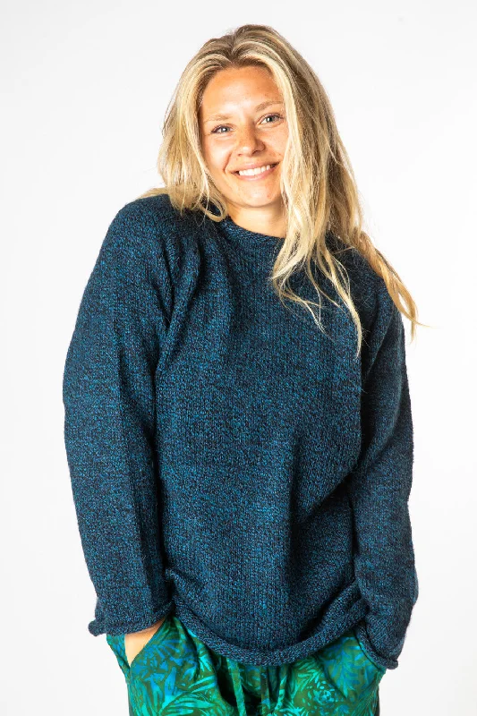 The Best Prices Roll Neck Unisex Alpaca Sweater