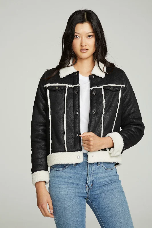 Price Rollback Shearling Trucker Jacket
