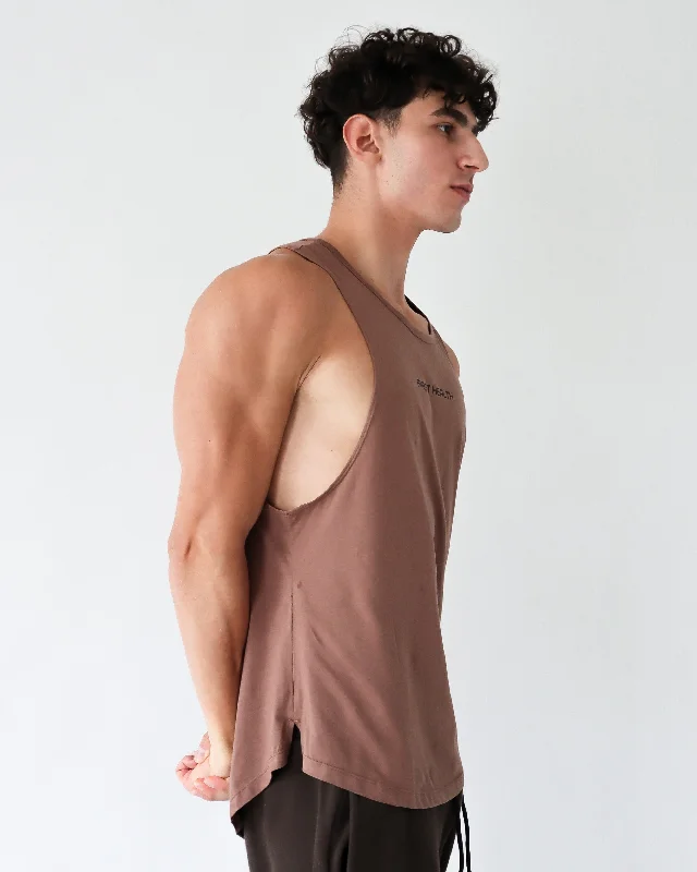 Act Now VITAL TANK TOP - Mocha
