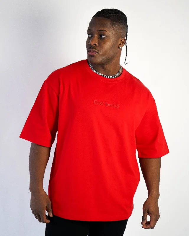 Best Bargains WARMUP T-SHIRT- Chili