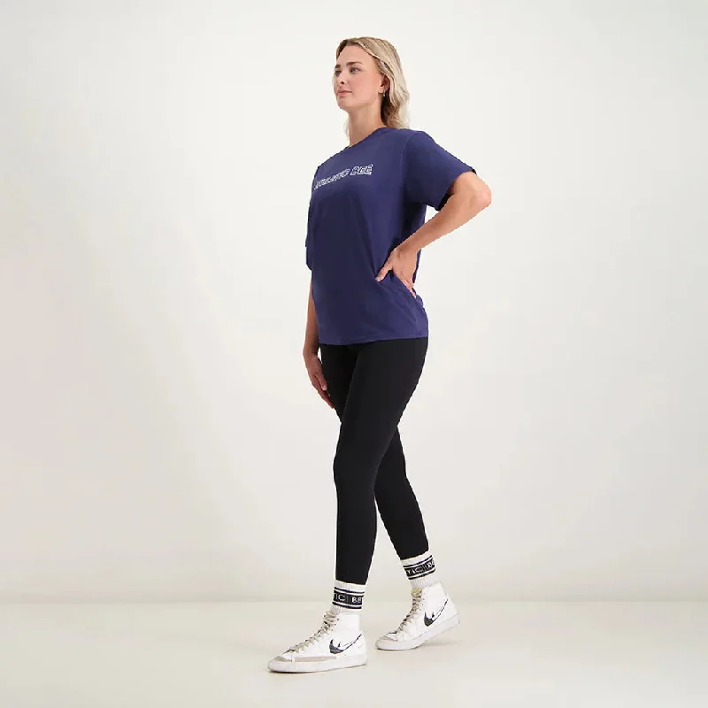 Discount Mania AB Oversized T-Shirt Blue