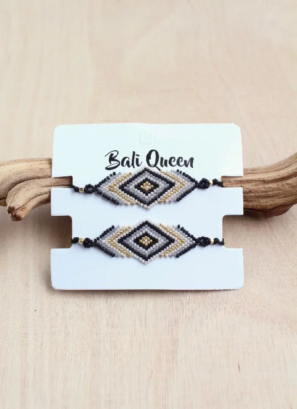 Closeout Bali Queen Seed Bead Friendship Bracelet