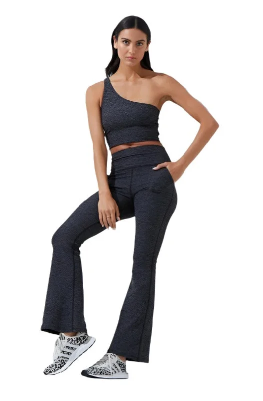Bargain Blast Noli Curve Flair Legging Charcoal Heather