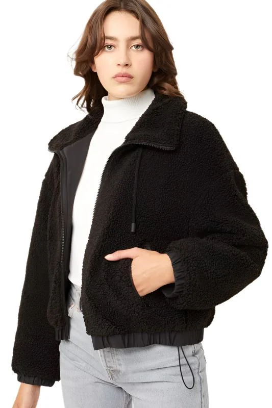 Price Drop Alert Love Tree Teddy Fleece Zip-Up Sweater 8077JY