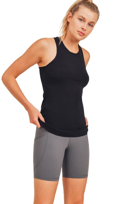 Midnight Sale Mono B Athleisure Essential Tank Top AT3146